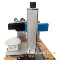 3D -Faserlaser -Markierungsmaschine mit rotierender Tisch
